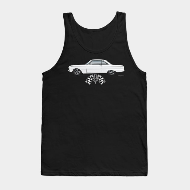 white Sixty Three Tank Top by JRCustoms44